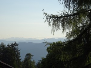 Haus Sabina Blick vom Balkon   