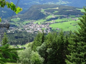 Seiseralm BLick auf Seis    